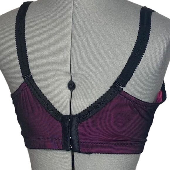 Bolidan pink & black bra size 40/90 fits like a C Valentines day push-up - Picture 3 of 4